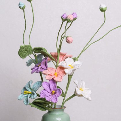 Hand-crocheted Tung Flower