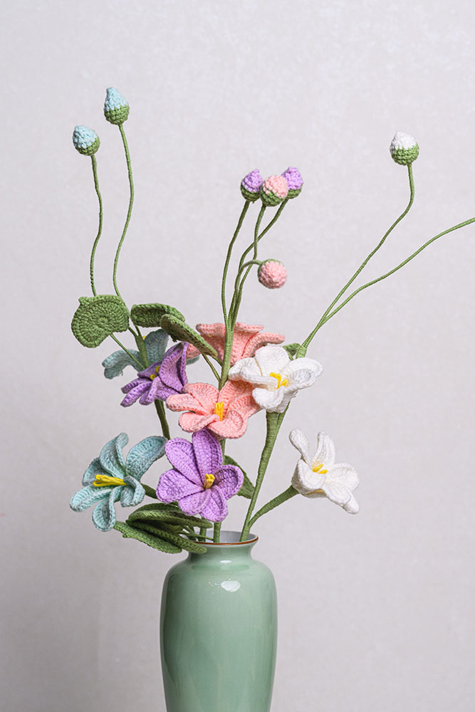 Hand-crocheted Tung Flower