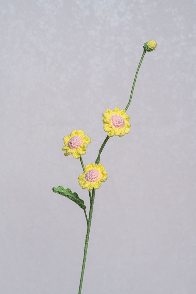 Hand-crocheted Little Daisy Flower - Image 3