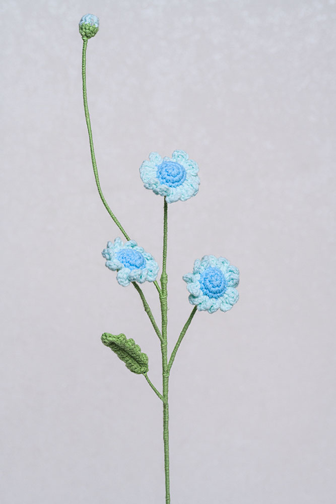 Hand-crocheted Little Daisy Flower - Image 5