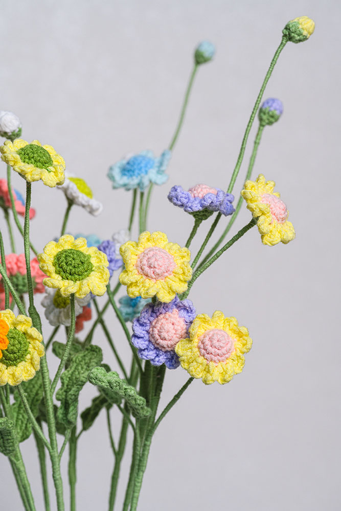 Hand-crocheted Little Daisy Flower - Image 9