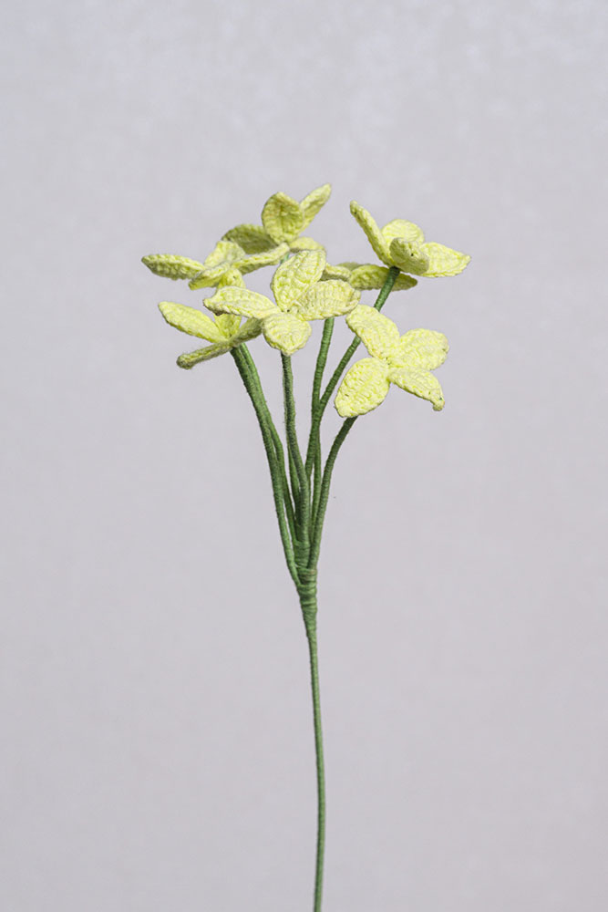Hand-crocheted Fringe Flower - Image 5
