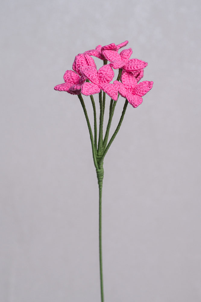Hand-crocheted Fringe Flower - Image 7