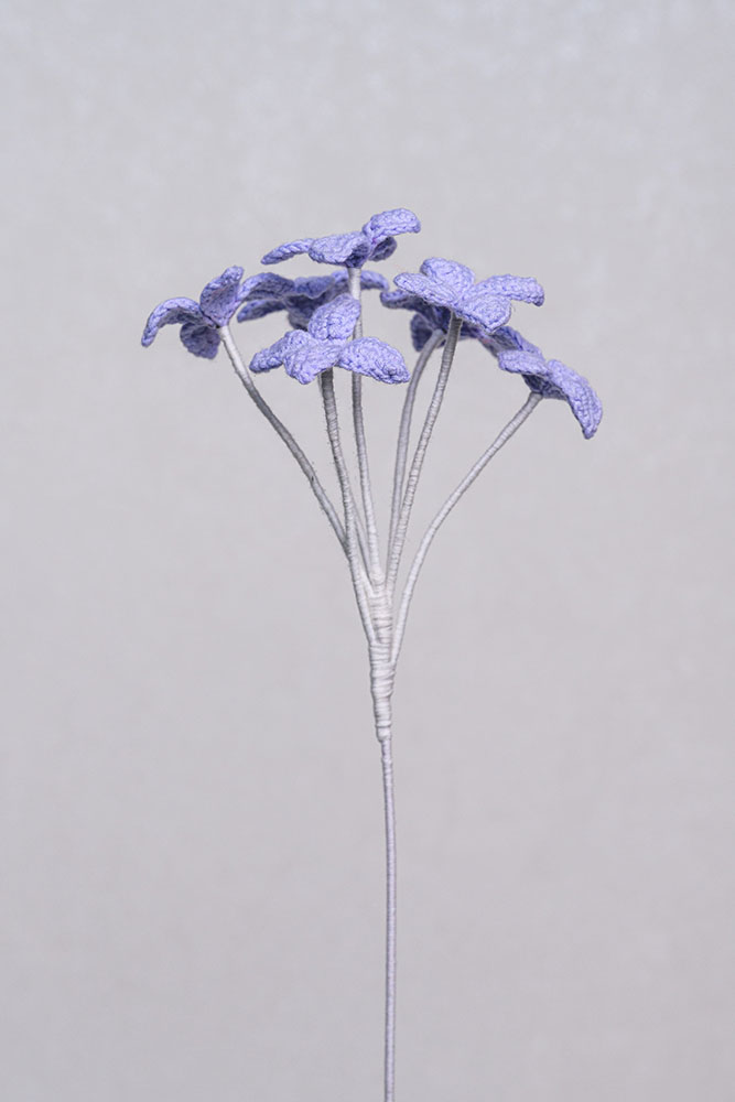 Hand-crocheted Fringe Flower - Image 8