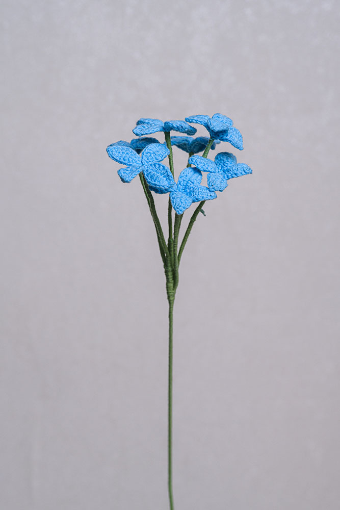 Hand-crocheted Fringe Flower - Image 9