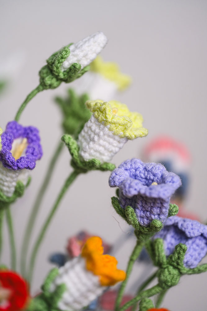 Hand-crocheted Bellflower Flower - Image 4