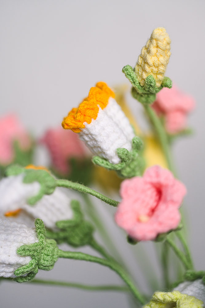 Hand-crocheted Bellflower Flower - Image 5