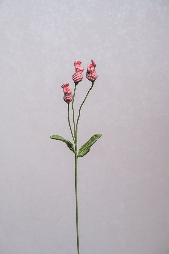 Hand-crocheted Pitcher Plants Flower - Image 5