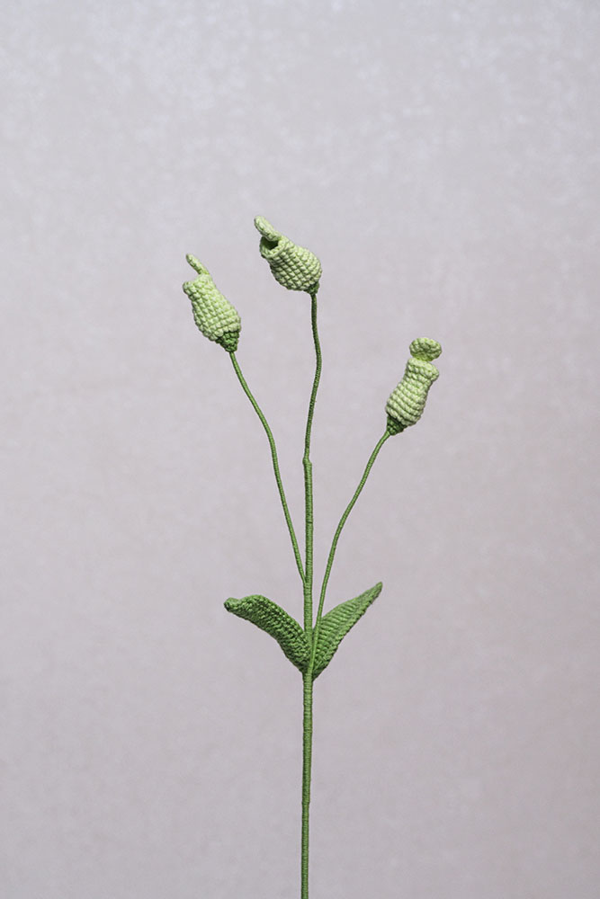 Hand-crocheted Pitcher Plants Flower - Image 6