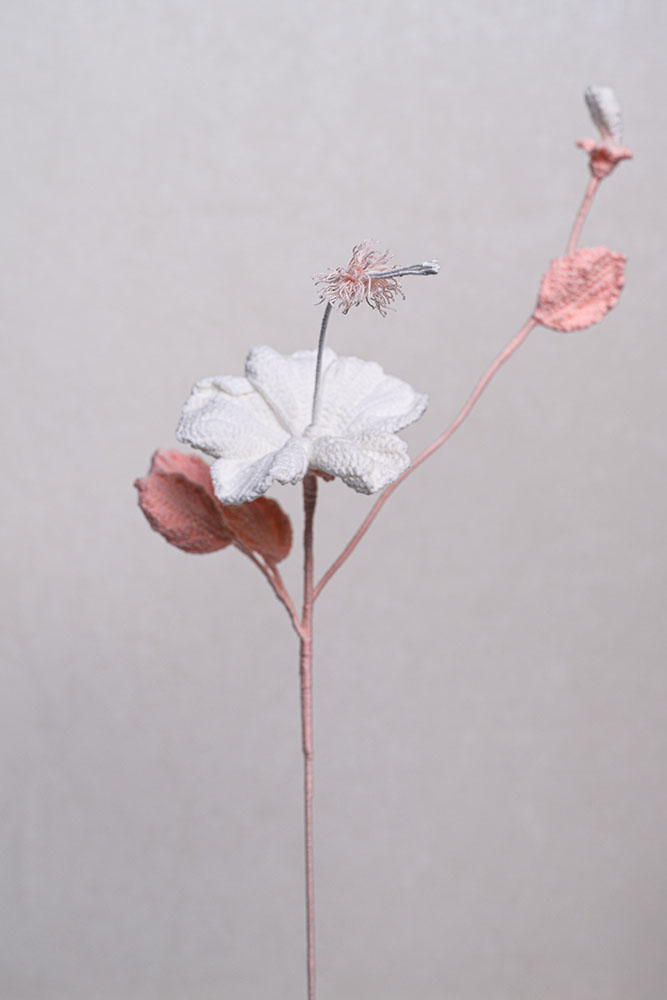 Hand-crocheted Hibiscus Flower - Image 7