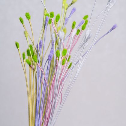 Hand-crocheted Fountain Grass Flower