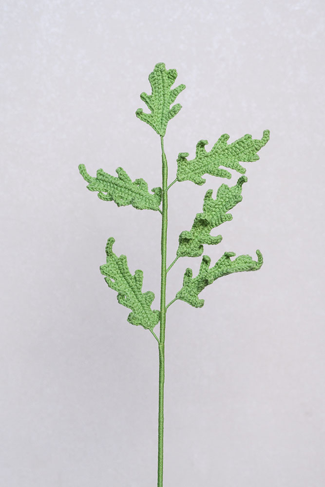 Hand-crocheted Large Fern Leaf - Image 2